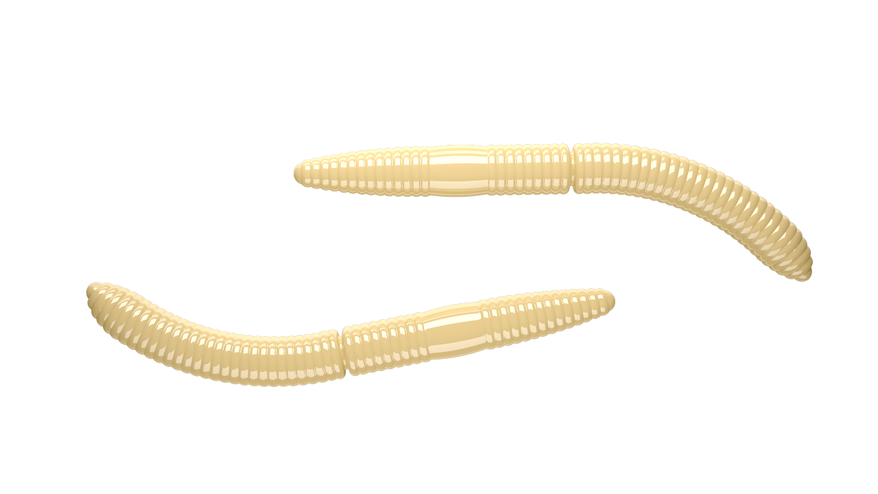 Libra Lures - Fatty D'Worm - 005 - Cheese