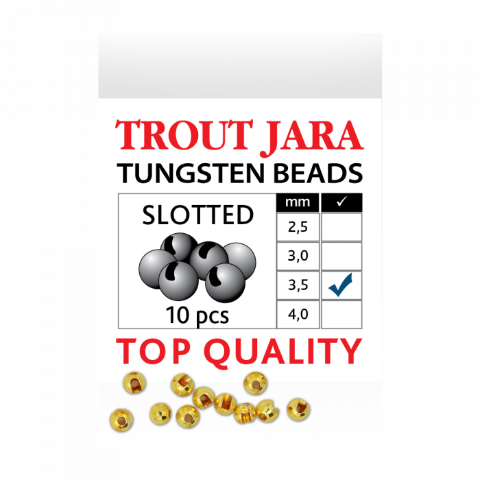 Trout Jara Tungsten Beads 3.5 mm