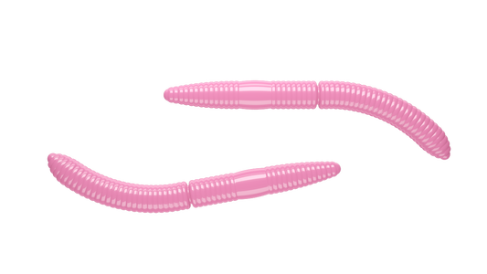 Libra Lures - Fatty D'Worm - 017 - Bubble Gum