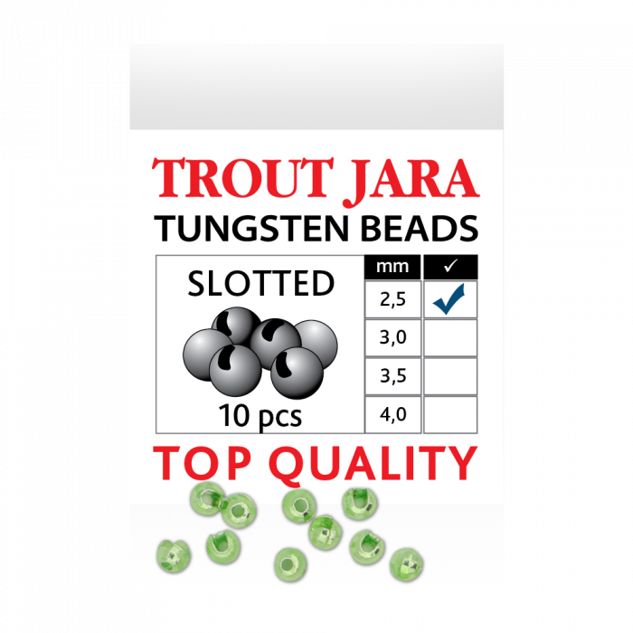 Trout Jara Tungsten Beads 2.5 mm